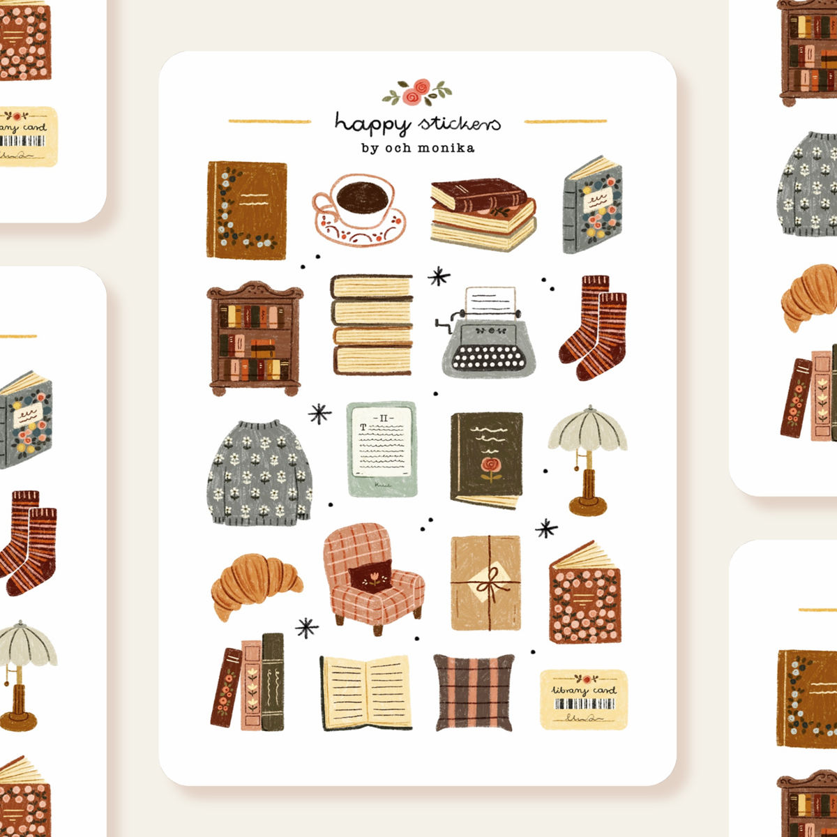 Bookish Corner -tarra-arkki