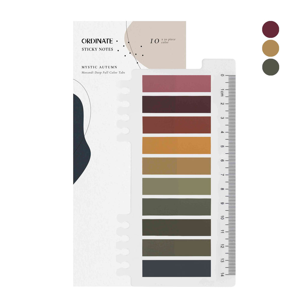 Muistilappusetti / sivumerkit – Mystic Autumn