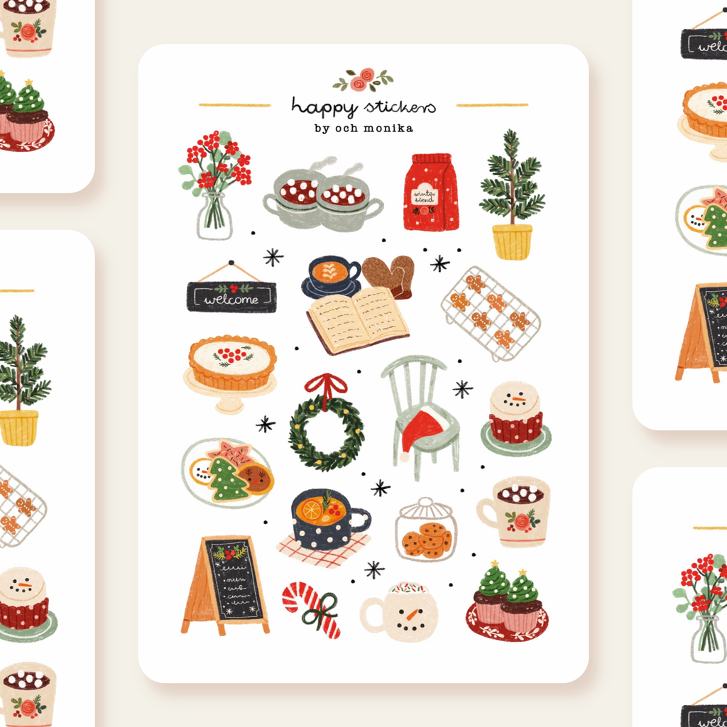 Winter Café -tarra-arkki