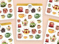 Autumn Mugs -tarra-arkki