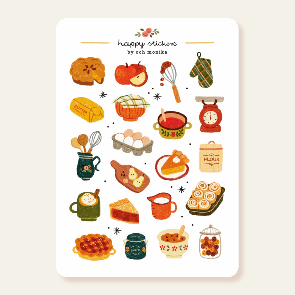 Fall Baking -tarra-arkki