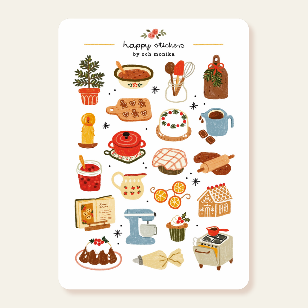 Winter Baking -tarra-arkki