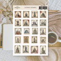 Gothic stamps -vinyylitarra-arkki