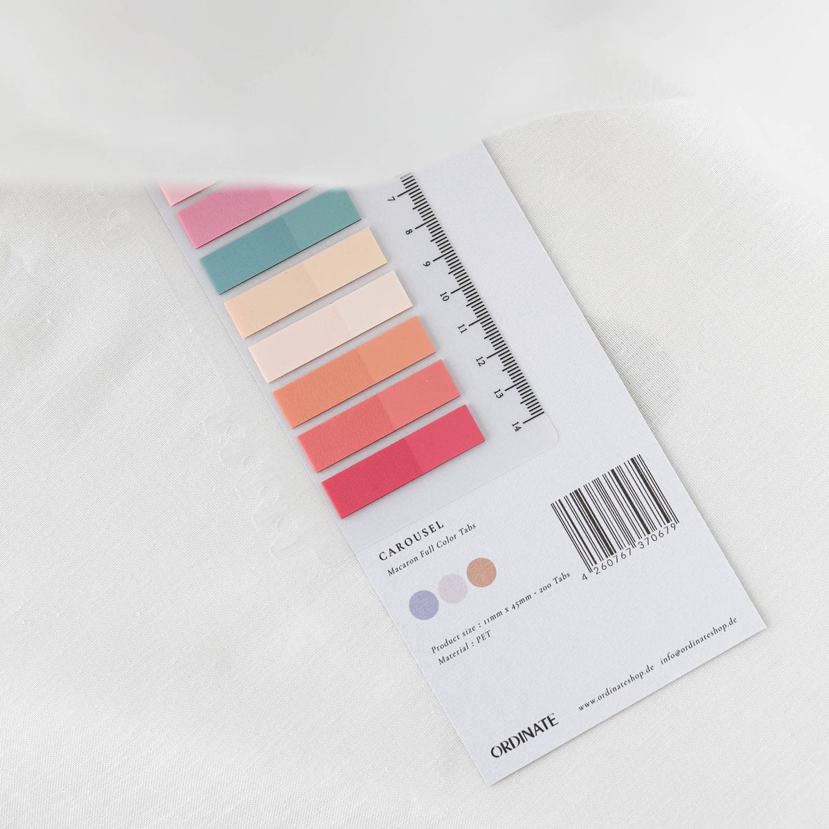 Muistilappusetti / sivumerkit – Carousel