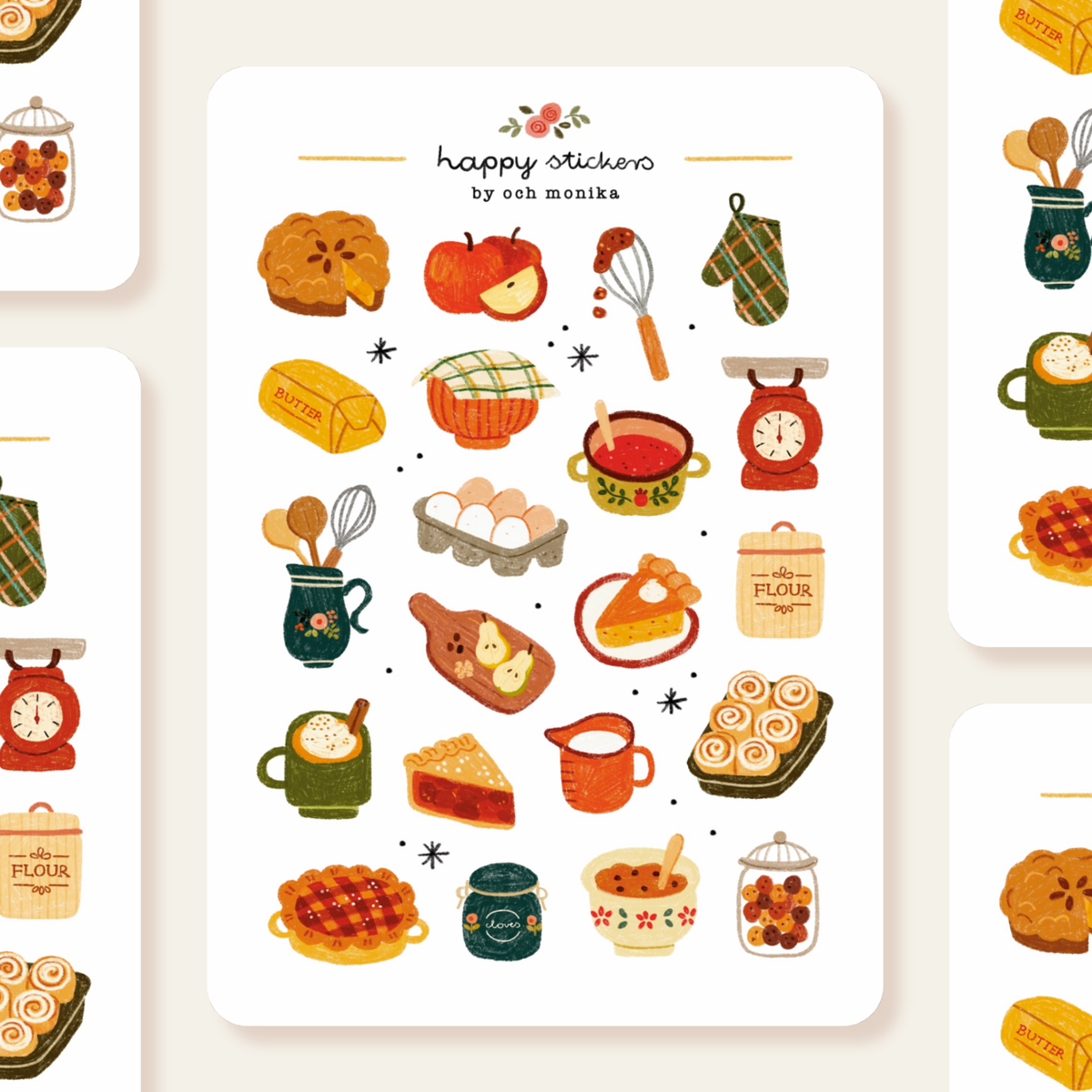 Fall Baking -tarra-arkki