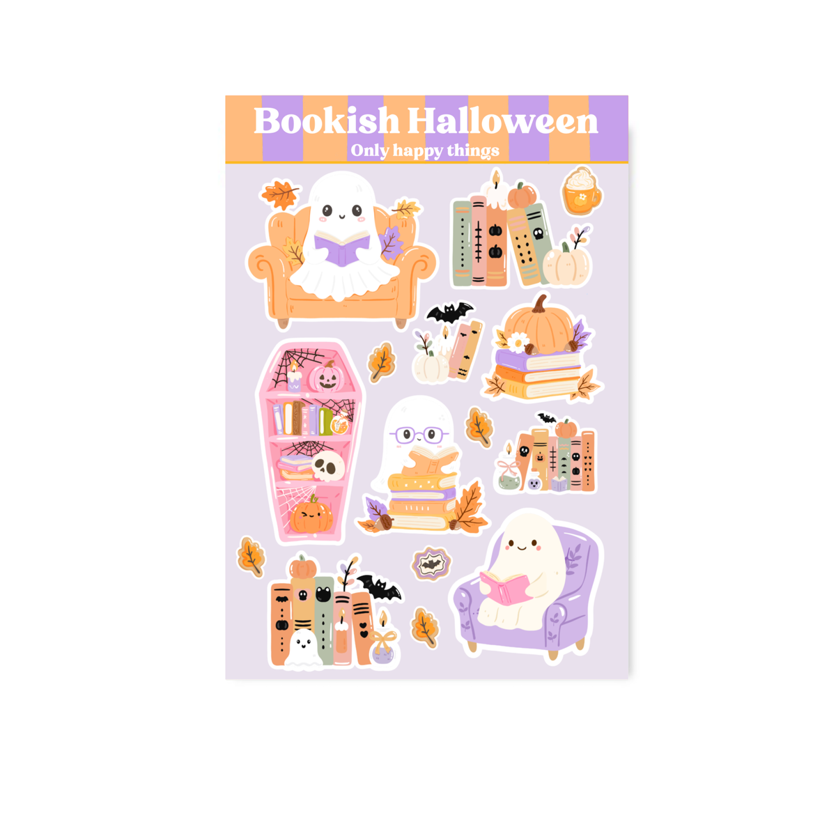 Bookish Halloween -tarra-arkki