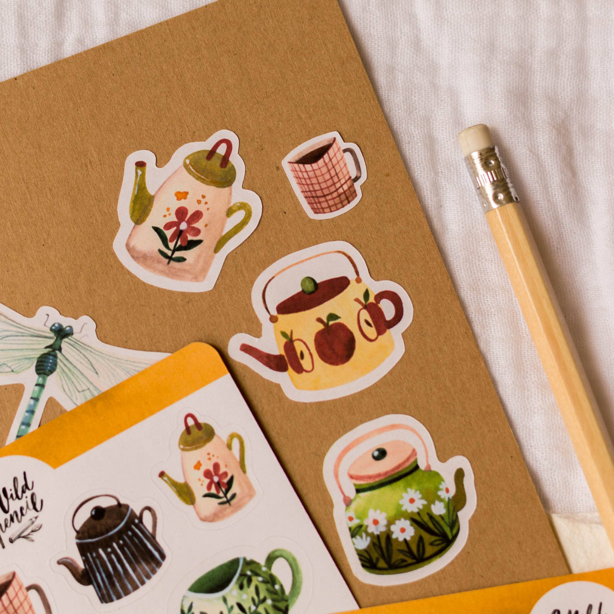 Autumn Mugs -tarra-arkki