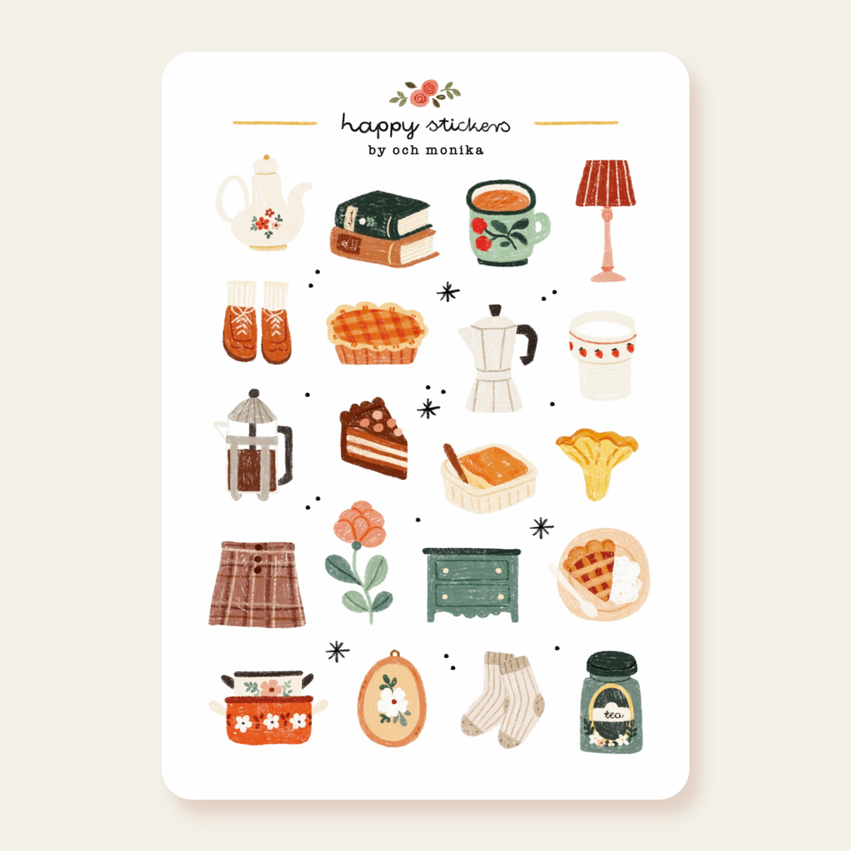 Cozy Time At Home -tarra-arkki