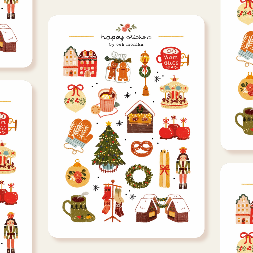 Christmas Market -tarra-arkki