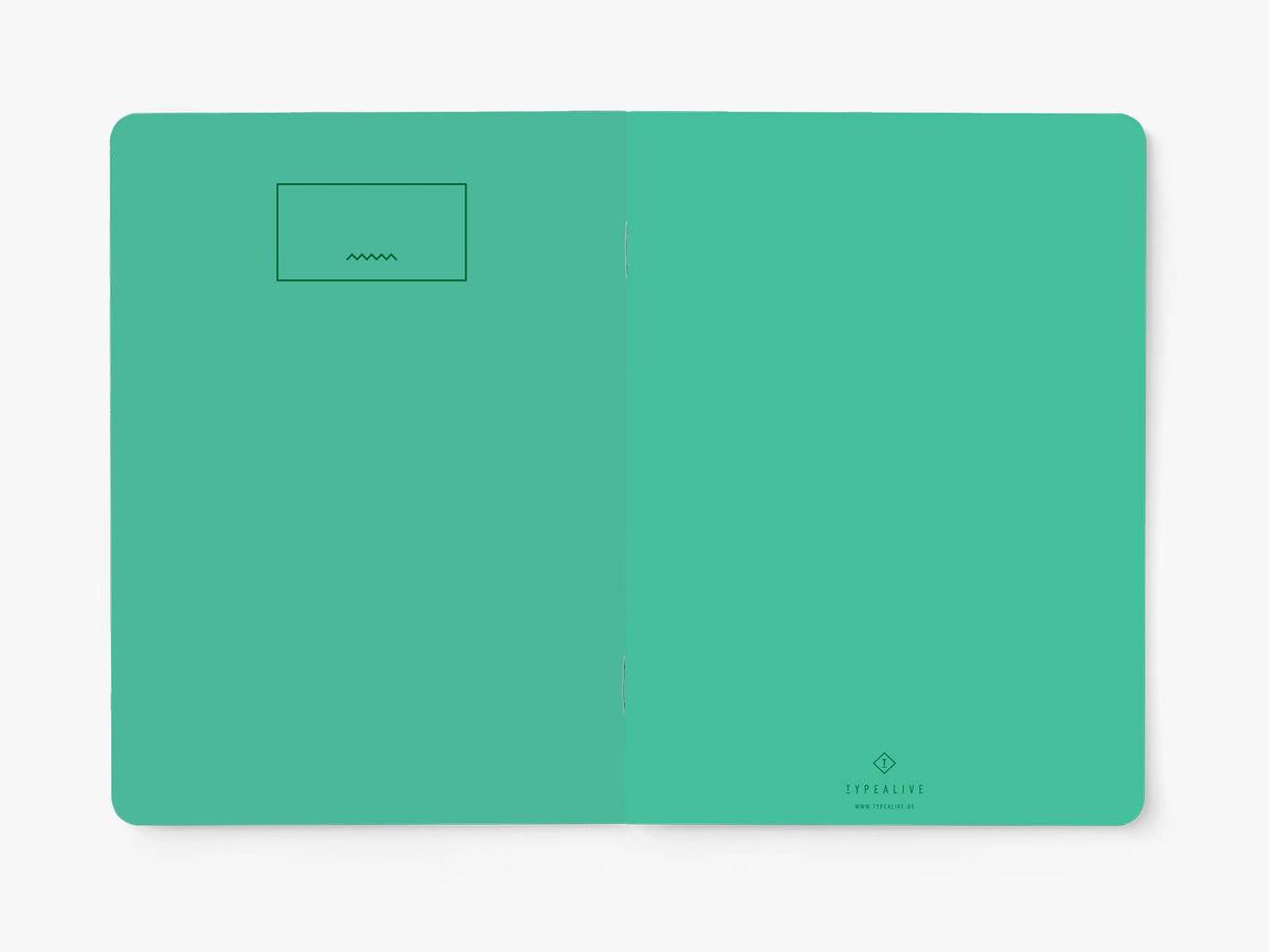 Squares No. 2 -vihko (A5, tyhjä)