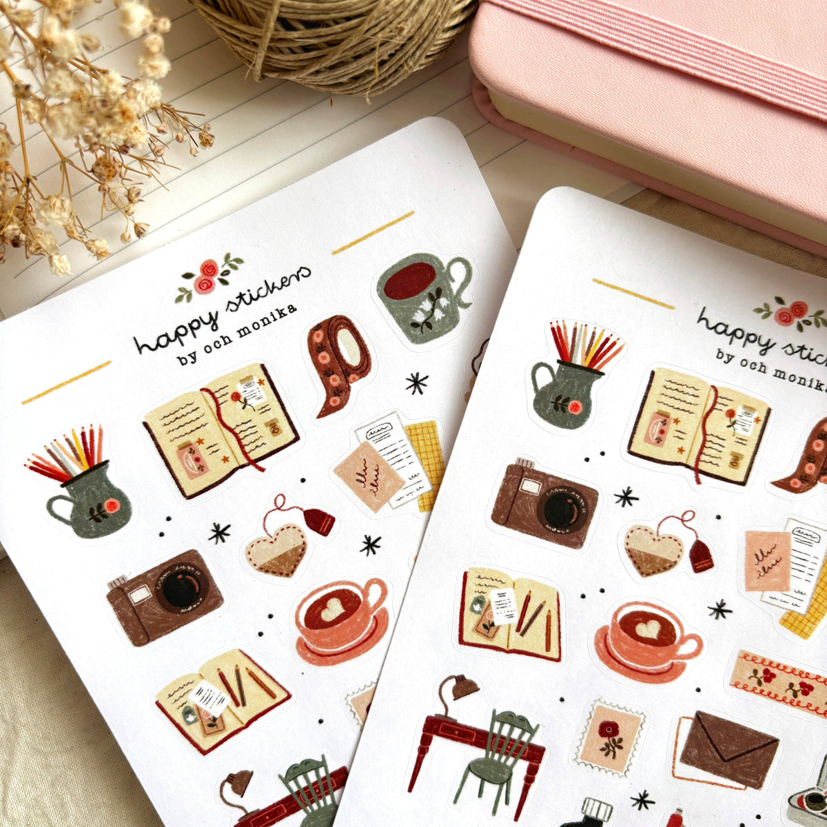 Cozy Journaling -tarra-arkki