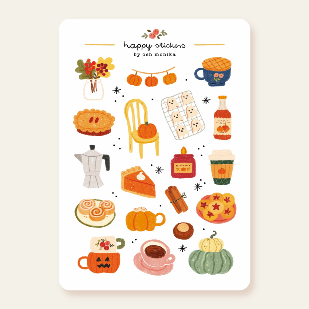 Fall Café -tarra-arkki