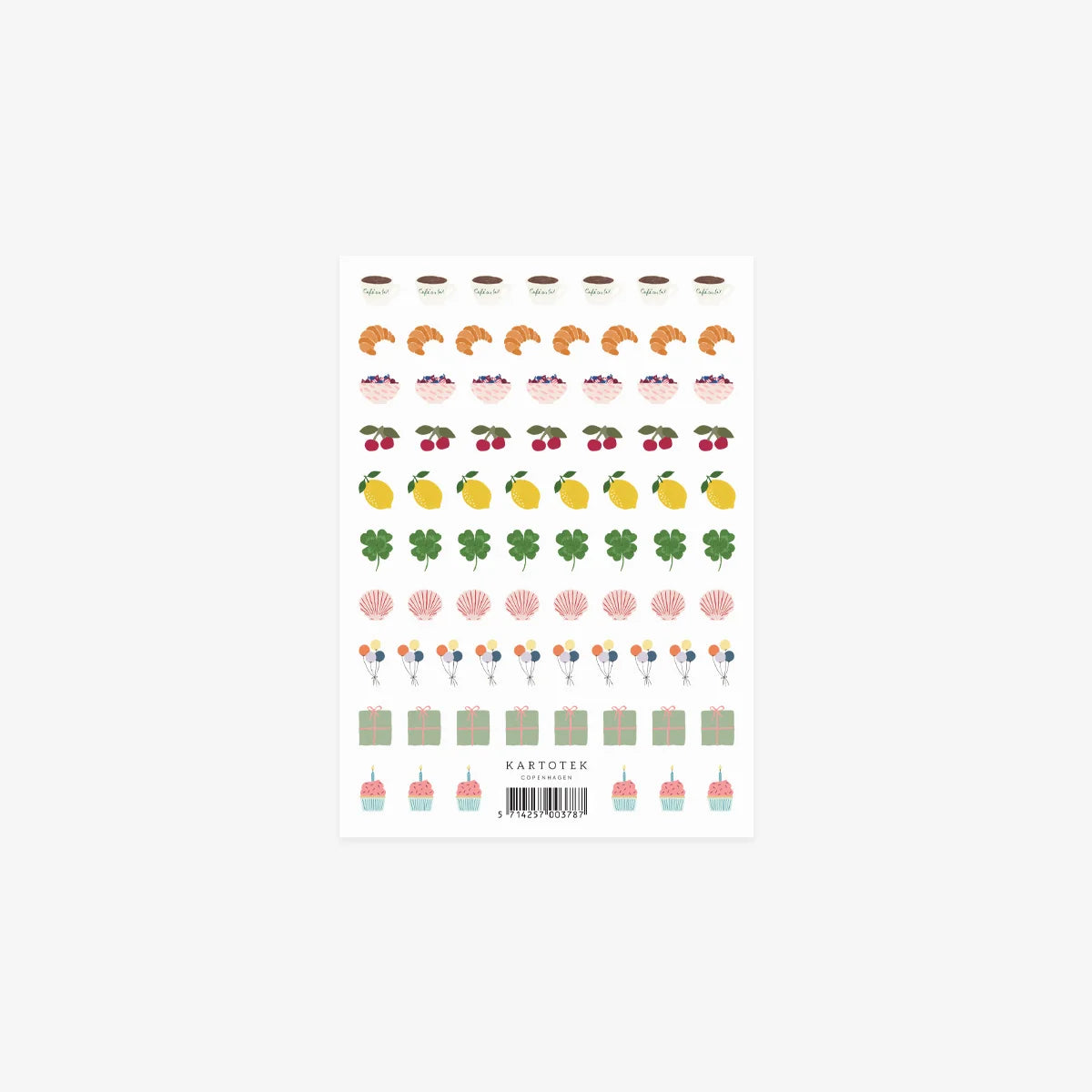 Mini favorites -kalenteritarra-arkki