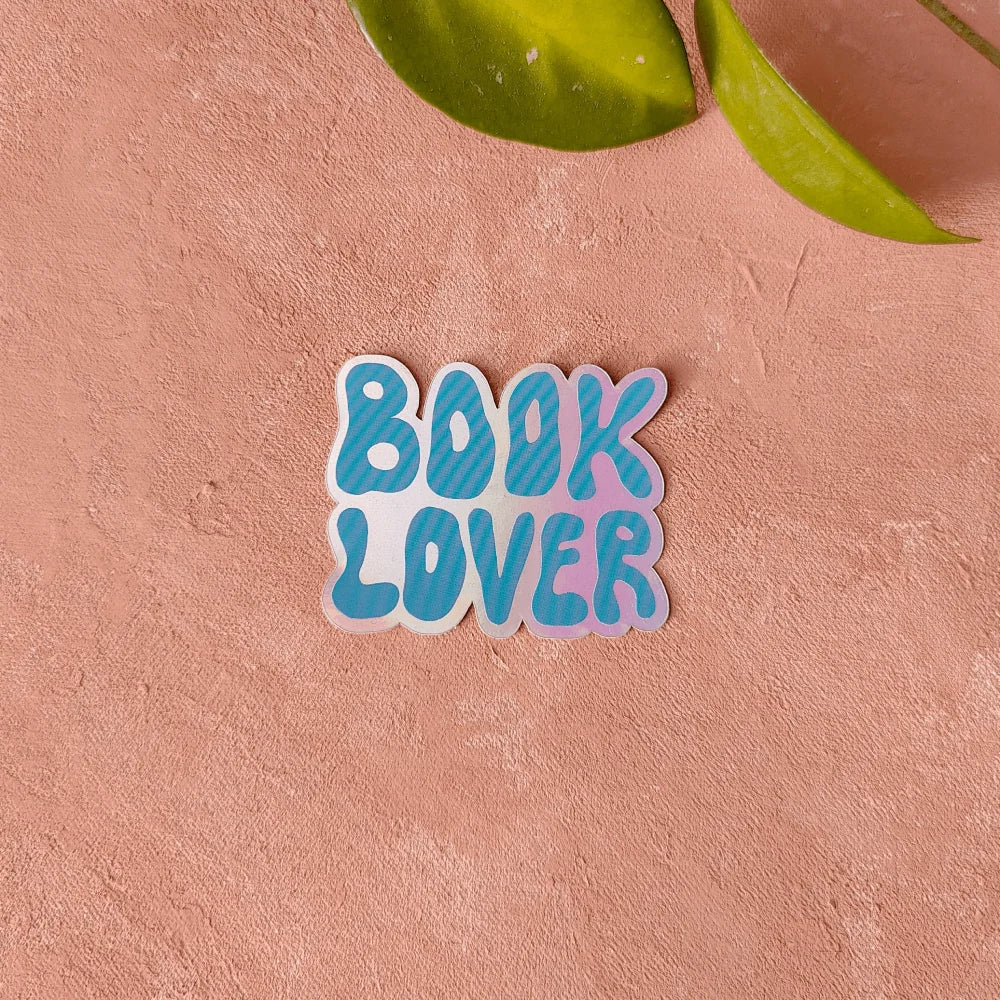 Book lover -vinyyltarra (holograafinen)
