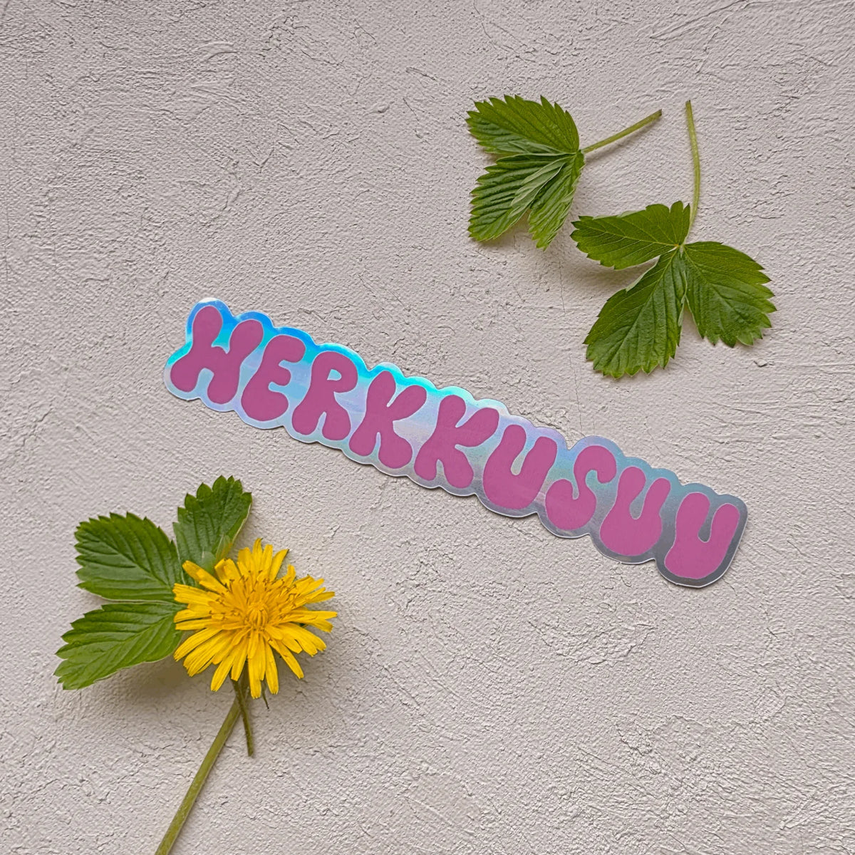 Herkkusuu -vinyylitarra (holograafinen)