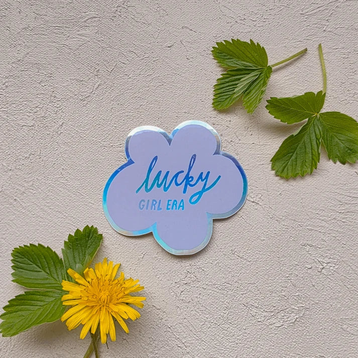 Lucky Girl Era -tarra (holograafinen)