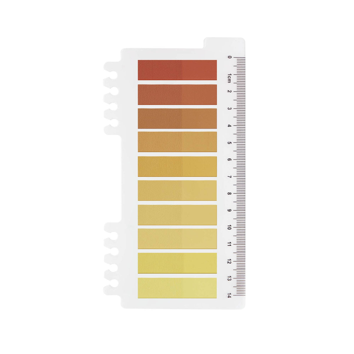 Muistilappusetti / sivumerkit – Tangerine Gold