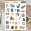 Cozy books -vinyylitarra-arkki