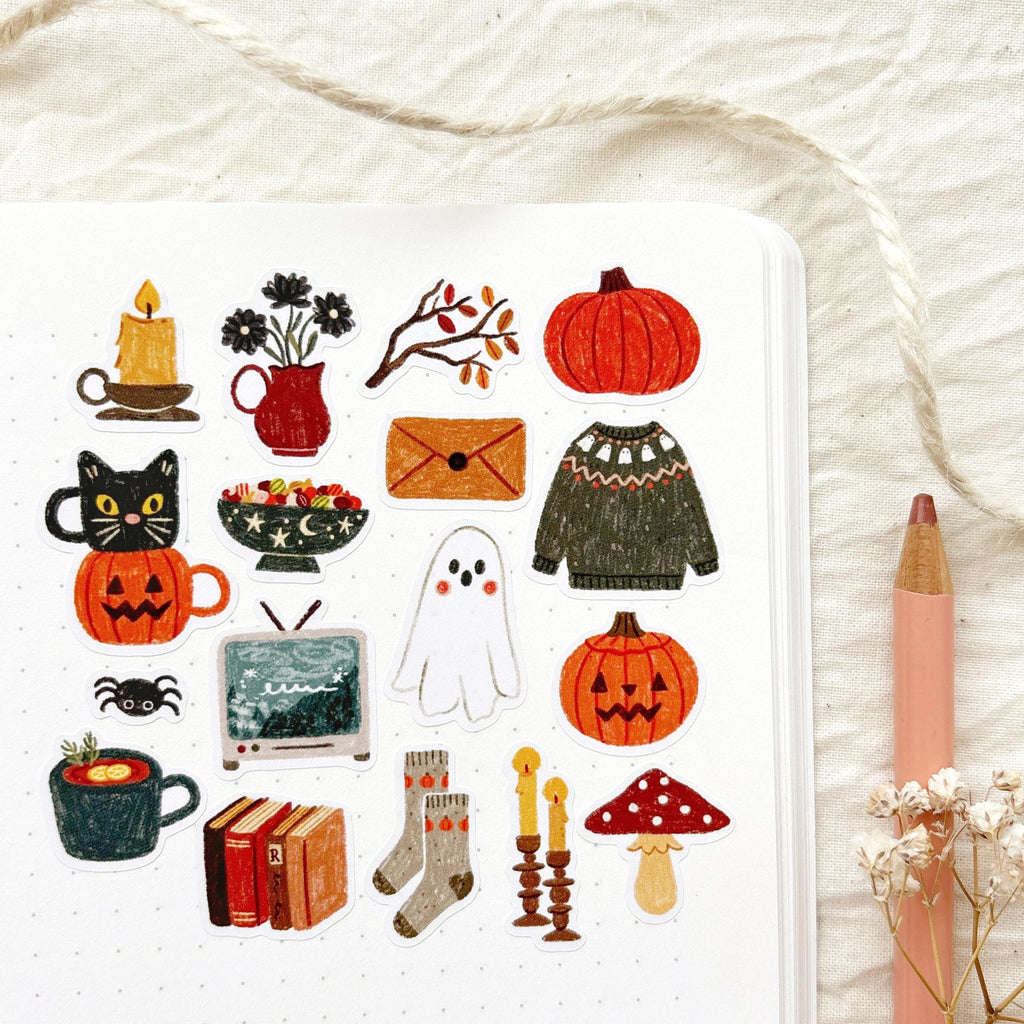 Spooky Halloween -tarra-arkki
