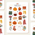Cozy Halloween -tarra-arkki