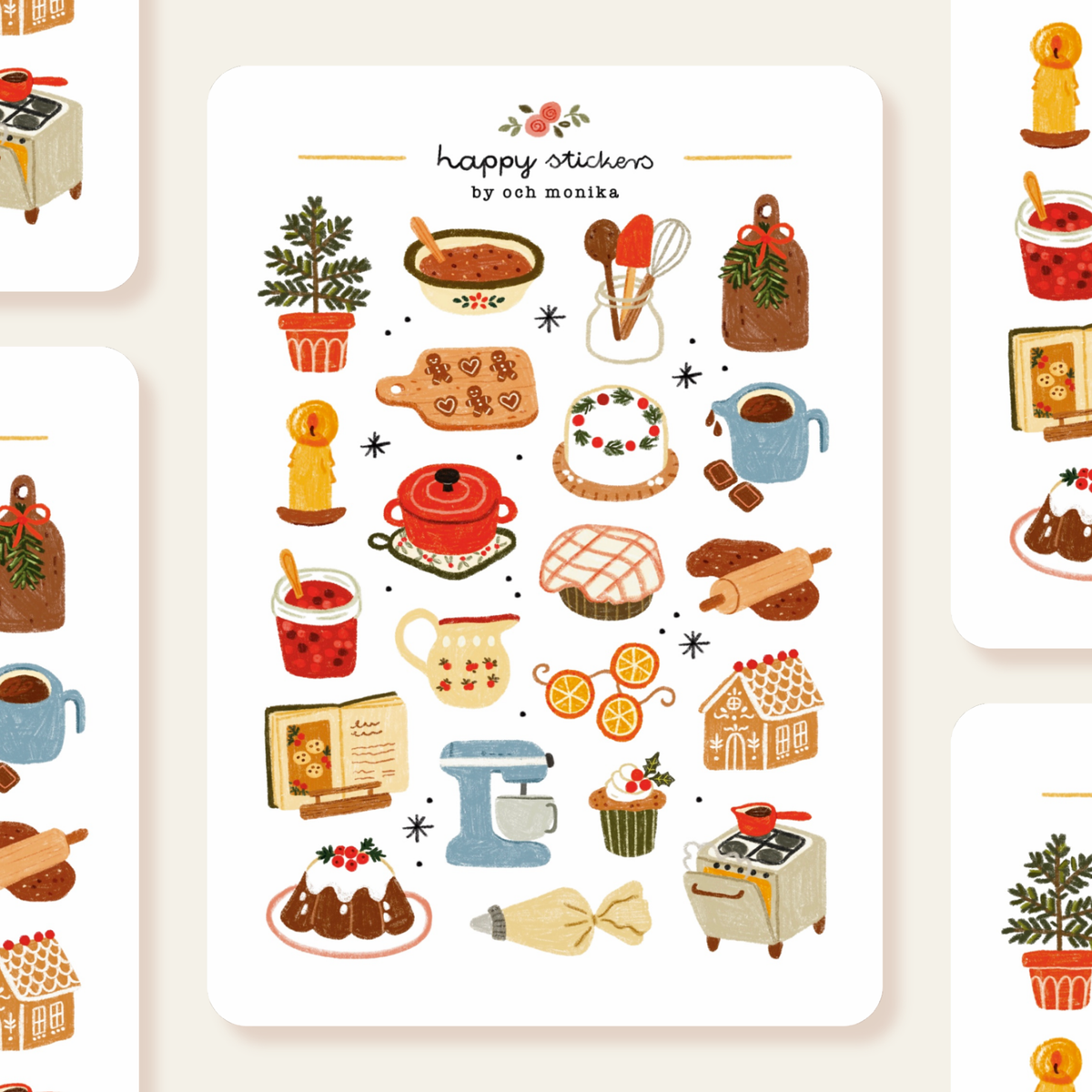 Winter Baking -tarra-arkki
