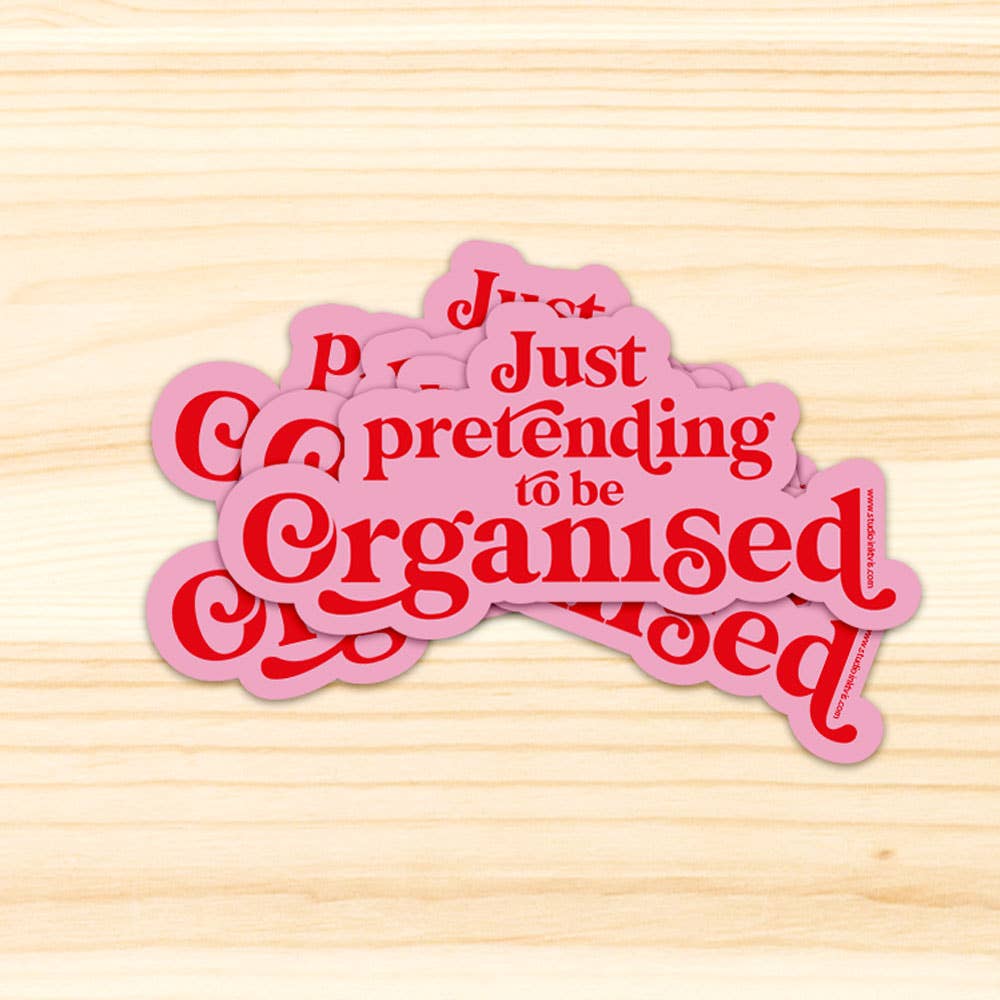 Just pretending to be organized -vinyylitarra