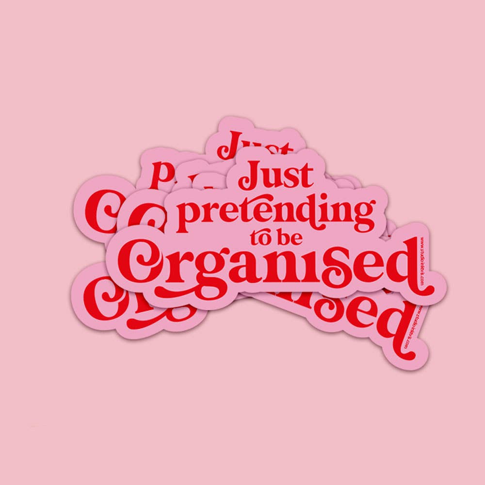 Just pretending to be organized -vinyylitarra