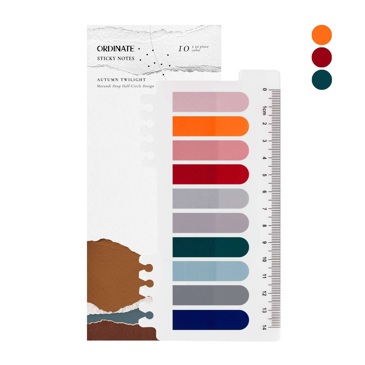 Muistilappusetti / sivumerkit – Autumn Twilight