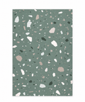 Terrazzo-vihko (vihreä, A5, ruudullinen)
