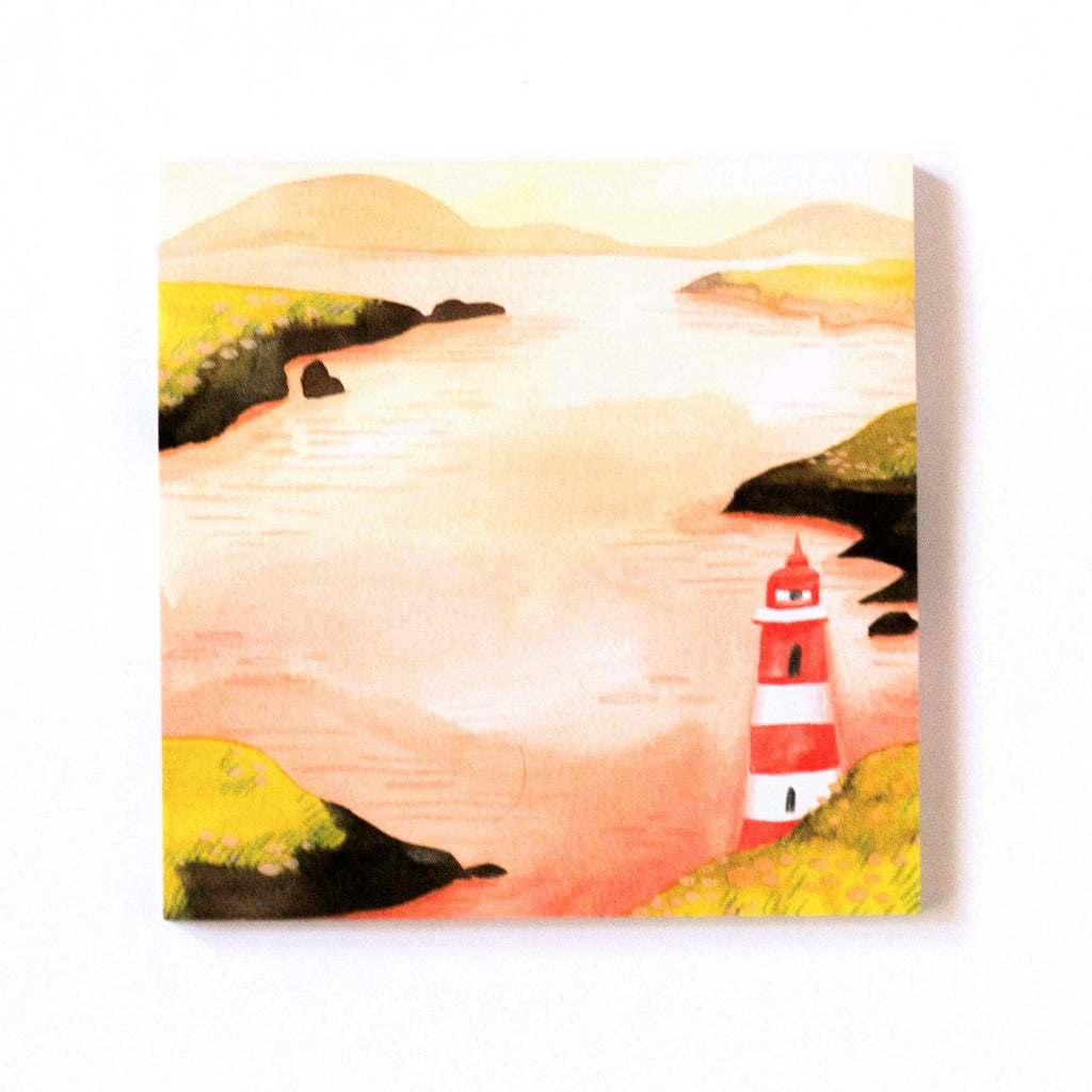 Lighthouse on a Cliff -muistilaput