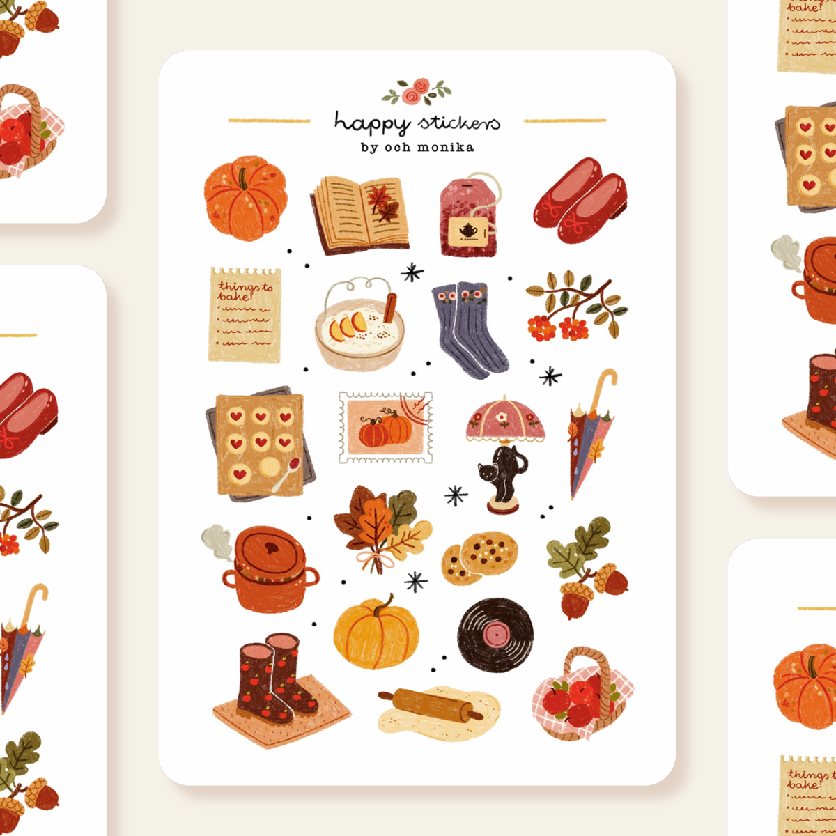 Hello Autumn -tarra-arkki